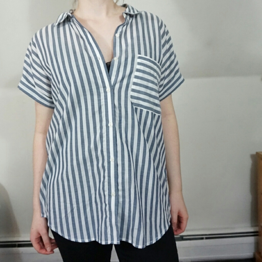 Calvin Klein Button Down Top